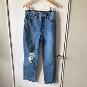 Madewell Perfect Vintage Straight Jean 28